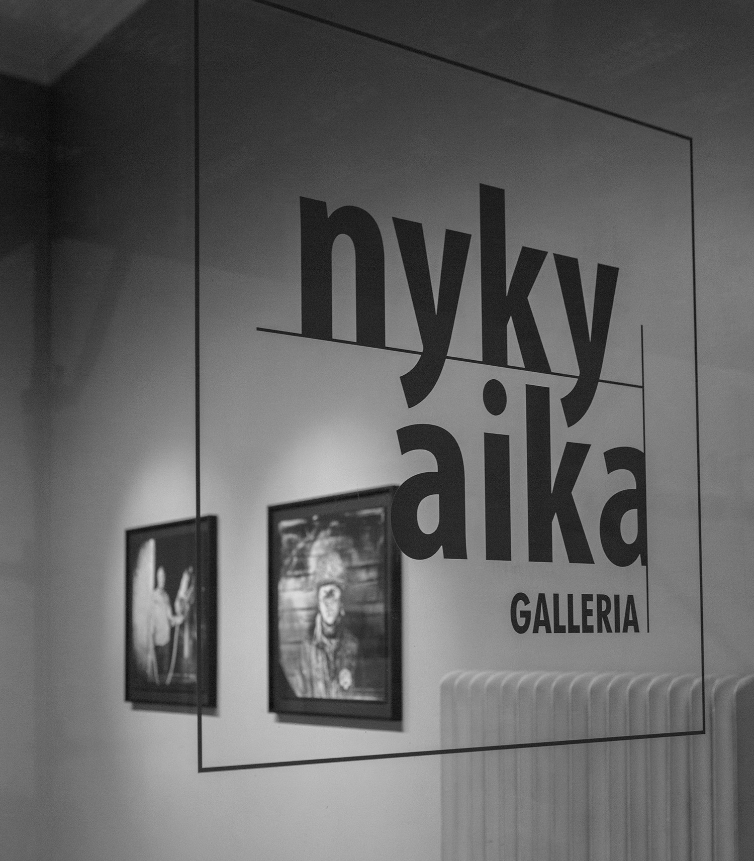 Exhibition view at gallery Nykyaika Tampere 2019 — Collodion