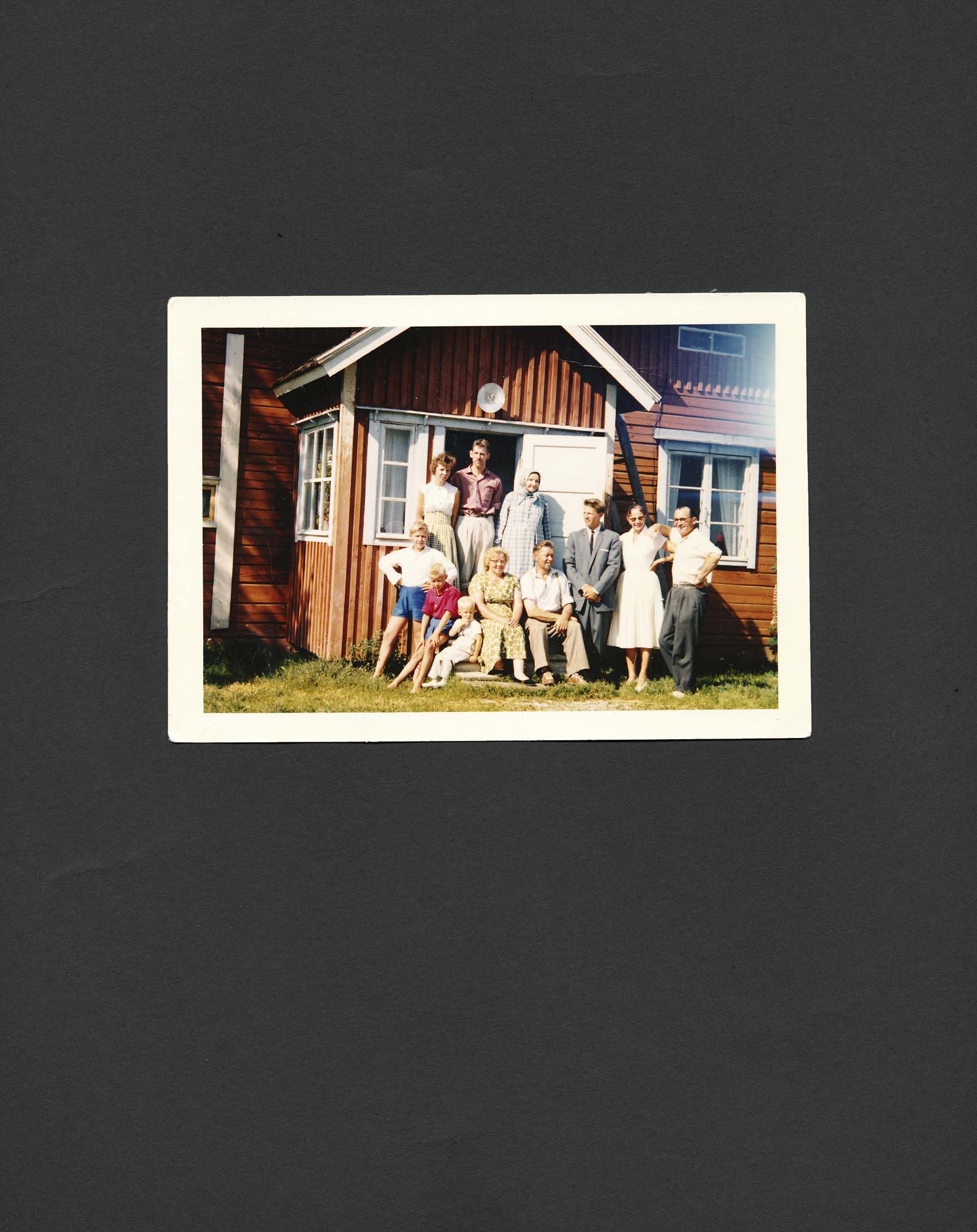 Leaving — (from Vastapuu family album in 1950's) — Vastapuu
